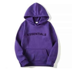 Purple Essentials Hoodie