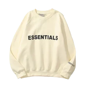 Beige Essentials Sweatshirt