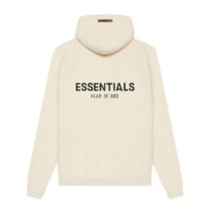 Beige Essentials Hoodie