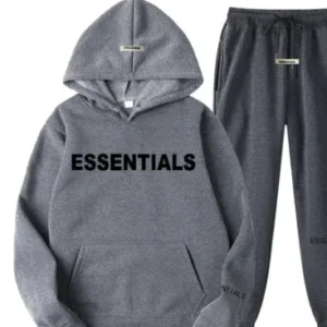 Grey Fear Of God Essentials tracksuit