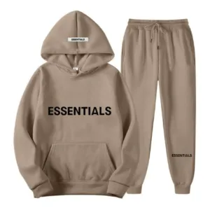 Brown Fear Of God Essentials Tracksuit