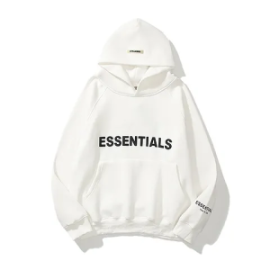 ESSENTIALS Oversize White Hoodie