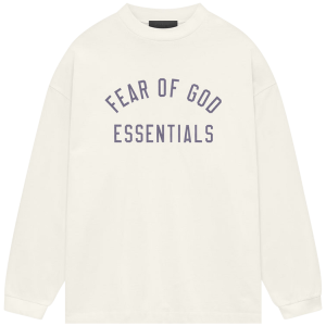 Essentials Fear Of God LogoWhite Sweatshirt