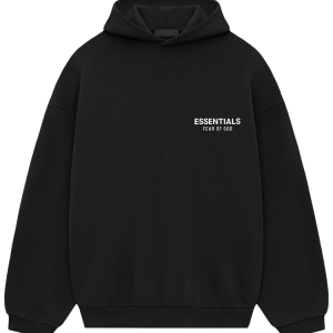 Cotton Blend Fleece Essential Hoodie
