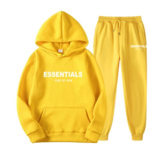 Yellow Essentials Tracksuit
